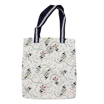 【愛的世界】海鷗水手海洋風肩背包-台灣製-白色