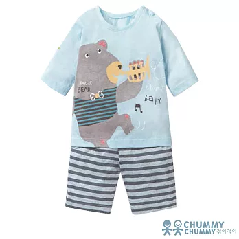 【CHUMMY CHUMMY】河馬baby套裝(正韓韓國品牌童裝-男)55藍