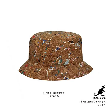 【G.T Company】KANGOL CORK BUCKETM咖啡色