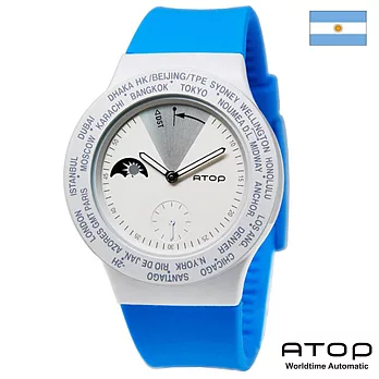 ATOP｜世界時區腕錶－24時區國旗系列(阿根廷)
