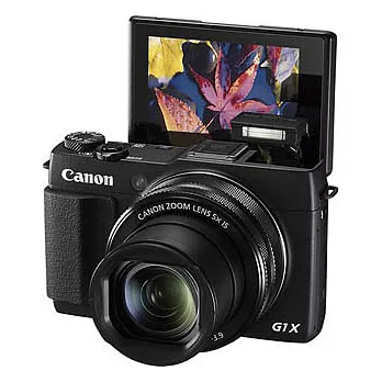 Canon G1X MARK II 高階類單眼 (公司貨)+32G記憶卡+原廠電池+清潔組+小腳架+讀卡機+保護貼+快門線+遮光罩+原廠包