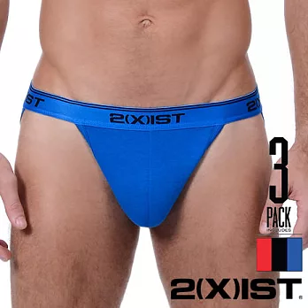 2(X)IST 基本彈性Stretch(3件組) U型提臀褲S紅黑藍