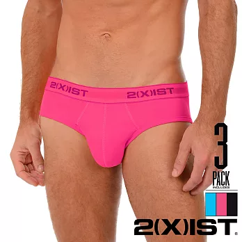 2(X)IST 新基本New Essential三件組 低腰三角褲S桃藍黑
