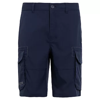 【hilltop山頂鳥】男款抗UV吸濕快乾彈性短褲S09M60-30深藍