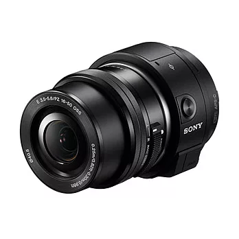 【SONY】ILCE- QX1 L16-50mm 單鏡組(公司貨)-加送 TF32G記憶卡+專用電池+專用座充+大吹球清潔組+拭鏡筆+保護鏡