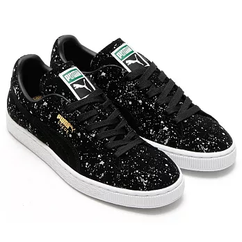 【G.T Company】PUMA SUEDE CLASSIC ALLOVER SPLATTER 男款9黑色