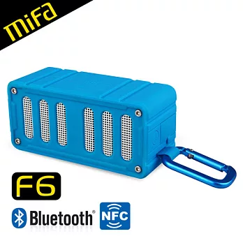 MiFa F6 無線NFC隨身藍芽MP3喇叭瀚海藍