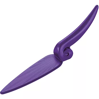 《KOZIOL》捲雲蛋糕刀(紫)
