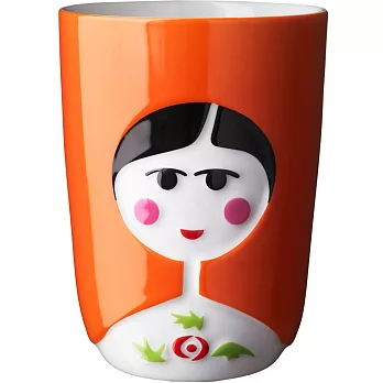 《QDO》俄羅斯娃娃杯(橘)