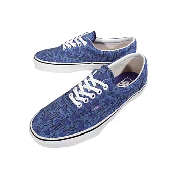 【G.T Company】VANS ERA 帆布 滑板鞋戶外休閒鞋男款8藍色