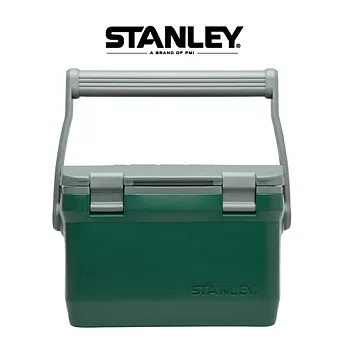 【美國Stanley】6.6L可提式超長效能保溫冰桶/野餐籃-綠 (可攜水壺/做椅子)