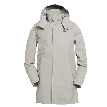 【hilltop山頂鳥】男款GoreTex 防水抗UV-長版風衣H21M05-M淺卡