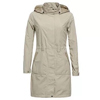 【hilltop山頂鳥】女款GoreTex 抗UV單件式長版外套H21F14-S米卡其