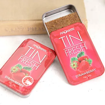 Aromate TIN FRESH 天然纖維木芳香精油(草莓香氛)-2入