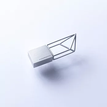 [beyond object]Empty Memory結構隨身碟8G - 銀