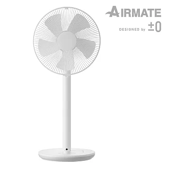 AIRMATE ±0正負零設計 12吋DC節能遙控立扇 (XQS-X610)白色