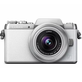 (平輸中文)Panasonic GF7 12-32mm 變焦鏡組-送專用電池(BLH7)+讀卡機+小腳架+清潔組+保護貼/白色