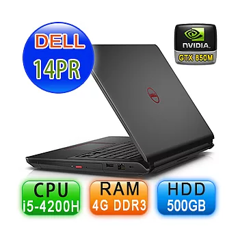 DELL Inspiron 14 7000 14PR-1548BTW 14吋家用筆電 (i5-4200H/4G/500GB/GTX850M 4G/WIN8.1)