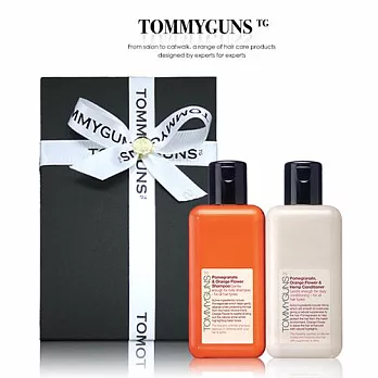 【TOMMYGUNS】舒緩系列-石榴橙花洗護禮盒組(一般髮質、敏感頭皮適用)