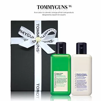 【TOMMYGUNS】淨化系列-羅勒藍莓人蔘洗護精美禮盒組(油性髮質適用)