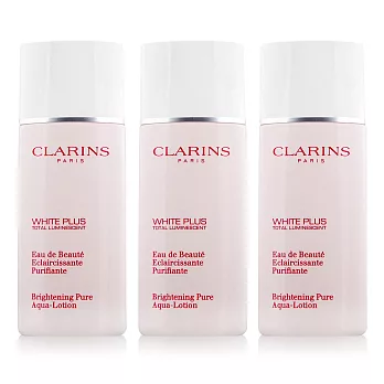 CLARINS 克蘭詩 肌鏡光美 白高機能化妝水-清爽型(50ML)X3入