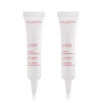 CLARINS 克蘭詩 輕呼吸全效UV隔離露SPF50/PA++++(10ML)X2入#BABY粉