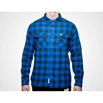 【G.T Company】UNDEFEATED Franchise Flanell M藍色