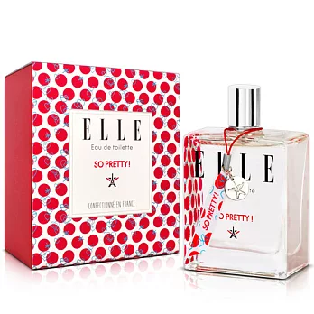 ELLE SO PRETTY 舞動青春女性淡香水(100ml)-送品牌購物袋+針管