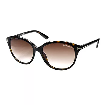 【TOM FORD】歐美時尚風-琥珀框太陽眼鏡(TF329-52F)