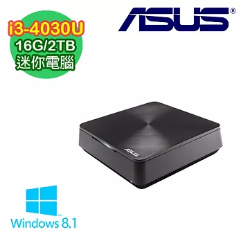 ASUS華碩 VM62 輕巧迷你 i3-4030U雙核 家用桌上型電腦 (VM62-4038CNA)
