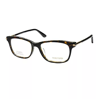 【TOM FORD】時尚質感光學眼鏡-琥珀框-圓柱腳(TF4237-053)