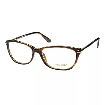 【TOM FORD】時尚質感光學眼鏡-琥珀框-圓柱腳 (TF4250-050)