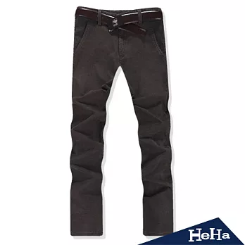 長褲 韓版精品修身男士休閒長褲 三色-HeHa-28(咖啡)