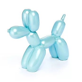 finara費納拉-甜蜜泡泡-汽球狗書檔擺飾-Tiffany Blue 藍(L)