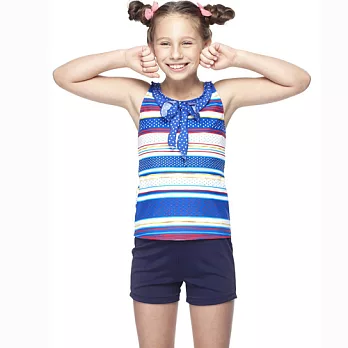 【SAIN SOU】少女兩件式泳裝附泳帽A82419S共同(印花)