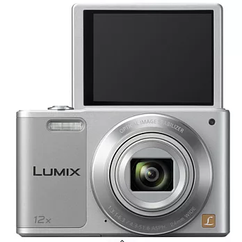 (公司貨)Panasonic SZ10 12倍變焦內建WiFi輕巧時尚相機.-送原廠相機布套+讀卡機+小腳架+清潔組+保護貼/銀色