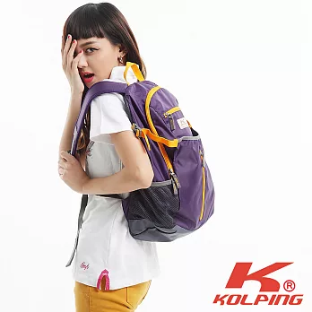 【KOLPING 】KMB3237U PUP多口袋輕量機能登山背包紫色