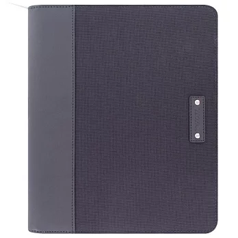 filofax Microfiber系列 iPad Air 尼龍紋平板電腦經理夾-灰色