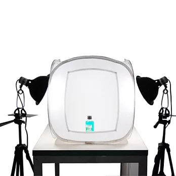 digiXtudio直立30W省電白光50公分攝影棚套組