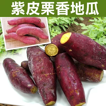 [優鮮配] 養身輕食-紫皮栗香黃金地瓜5kg(1kg/包)超值免運組