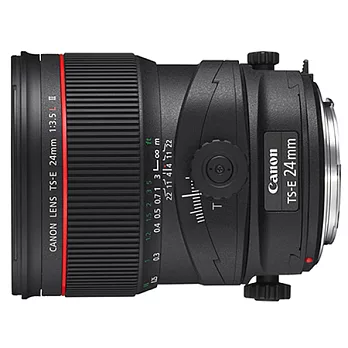 (公司貨)Canon TS-E 24mm F3.5 L II 移軸鏡頭-送大吹球清潔組+LP1專業拭鏡筆