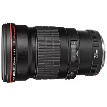 (公司貨)Canon EF 200mm F2.8 L II USM 望遠定焦鏡頭-送TOKO濾鏡(72)+大吹球清潔組+LP1專業拭鏡筆