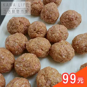 【巧活食品】能量豬漢堡肉排(3顆/盒)