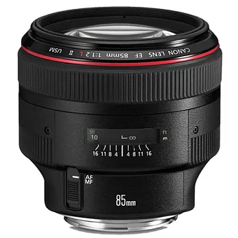 (公司貨)Canon EF 85mm F1.2 L II USM 大光圈定焦鏡-送TOKO濾鏡(72)+大吹球清潔組+LP1專業拭鏡筆