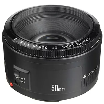 (公司貨)Canon EF 50mm F1.8 II 標準定焦鏡頭-送TOKO濾鏡(52)+大吹球清潔組+LP1專業拭鏡筆