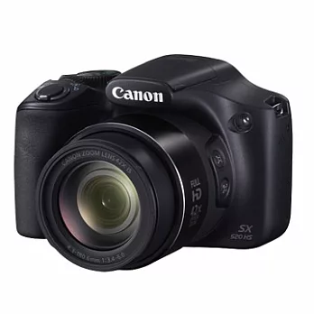 Canon PowerShot SX520 HS(中文平輸)-送SD16G+專用鋰電池+桌上型腳架+多功能讀卡機+清潔組+高透光保護貼無黑色