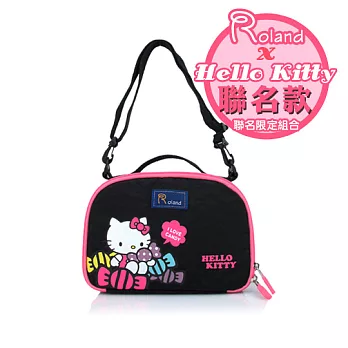 Roland & hello Kitty聯名baby夢幻餐具包。幸福甜蜜黑幸福甜蜜黑
