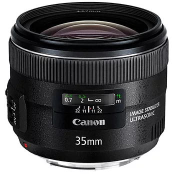 (公司貨)Canon EF 35mm F2 IS USM 廣角定焦鏡頭-送TOKO濾鏡(67)+大吹球清潔組+LP1專業拭鏡筆