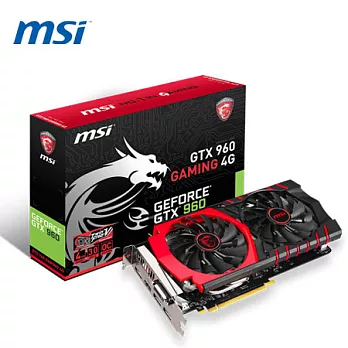 MSI 微星 GTX 960 GAMING 4G 顯示卡