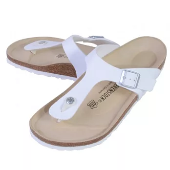 【UH】BIRKENSTOCK勃肯 - 夏日輕活夾腳拖鞋(男款)EUR41 - 白色